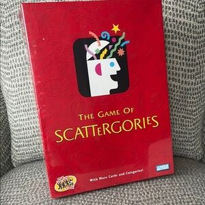 New in Box and Unopened Scattergories Board Game - Red